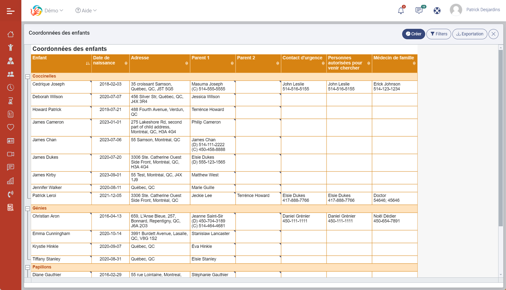 MaGarderie Plus: Nouveaux rapports dans MaGarderie Plus MaGarderie Plus: Nouveaux rapports dans MaGarderie Plus