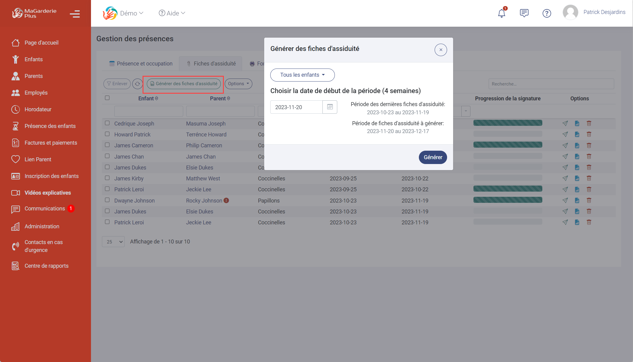 MaGarderie Plus: Présence des enfants de A à Z et au-delà MaGarderie Plus: Présence des enfants de A à Z et au-delà