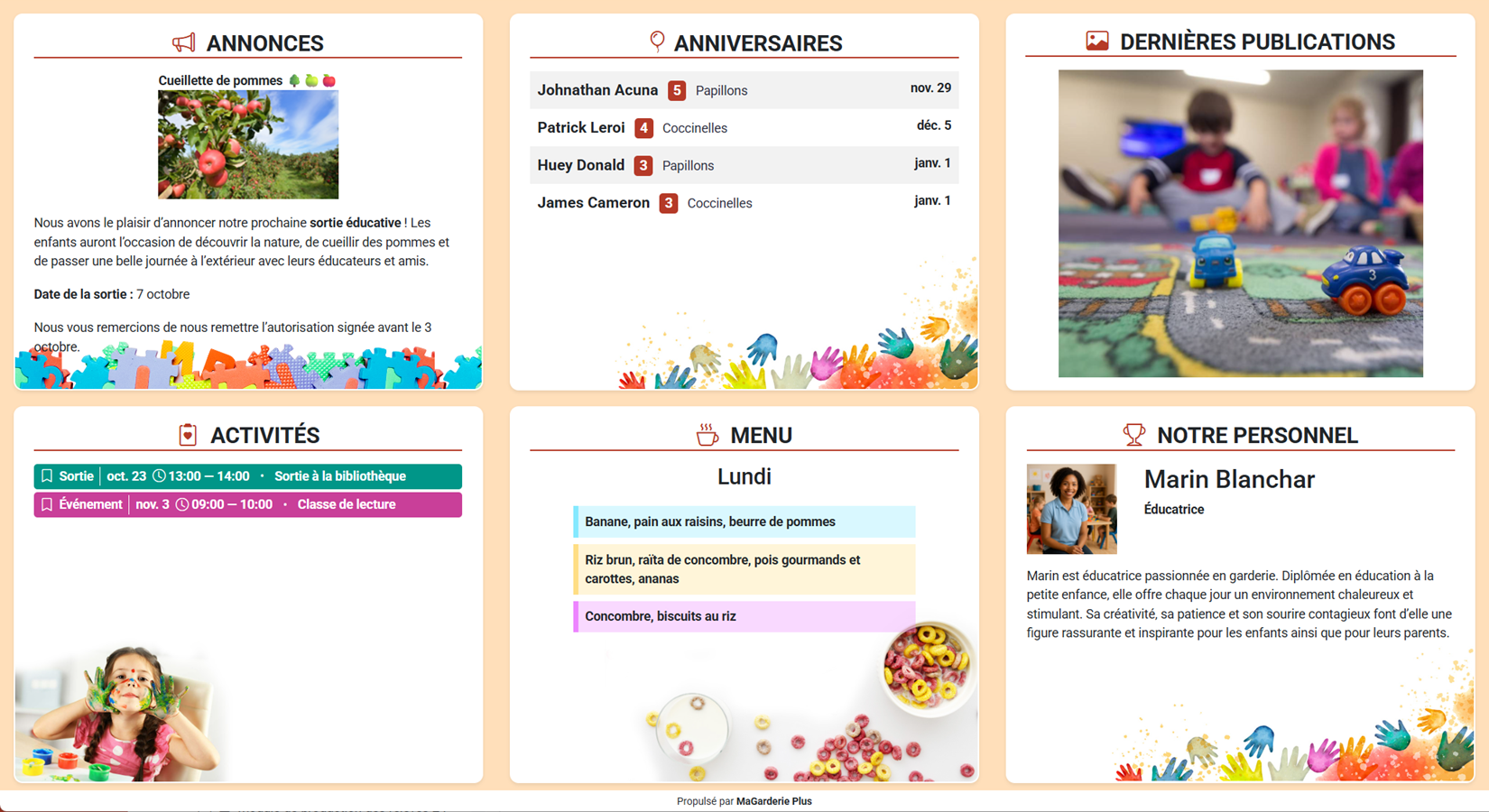 Écrans externes Écrans externes