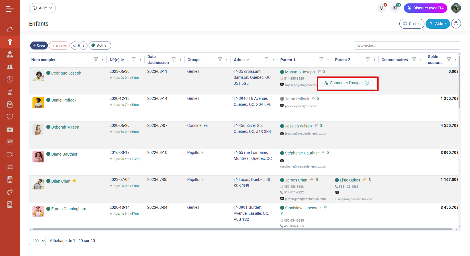 Le nouveau visage du Lien parent Le nouveau visage du Lien parent