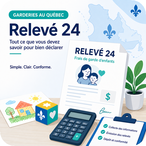 Relevé 24 pour garderie au Québec : comment simplifier la production des relevés fiscaux