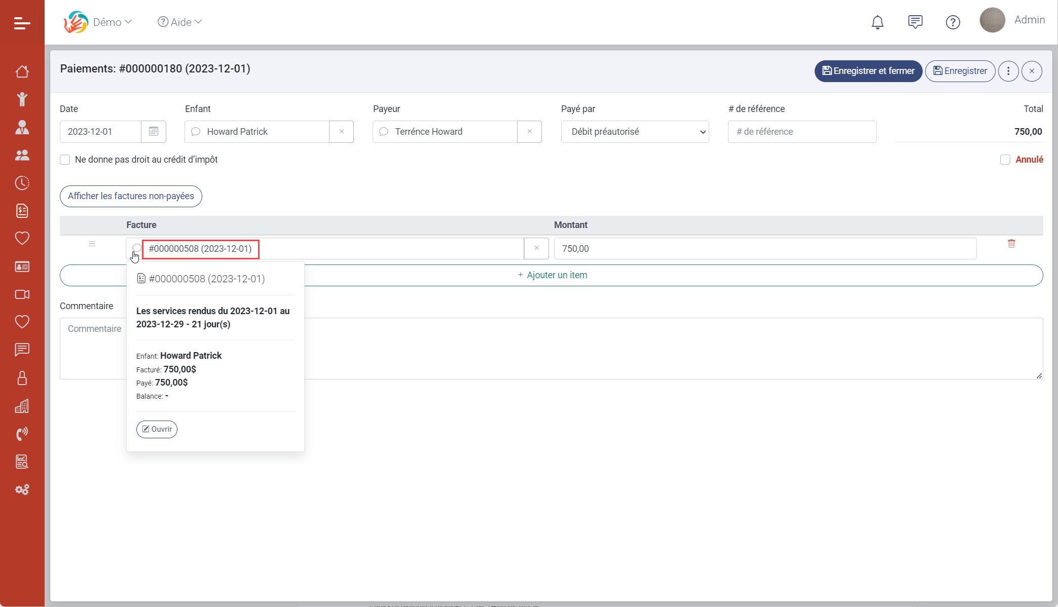 Intégrité référentielle des données dans MaGarderie Plus Intégrité référentielle des données dans MaGarderie Plus