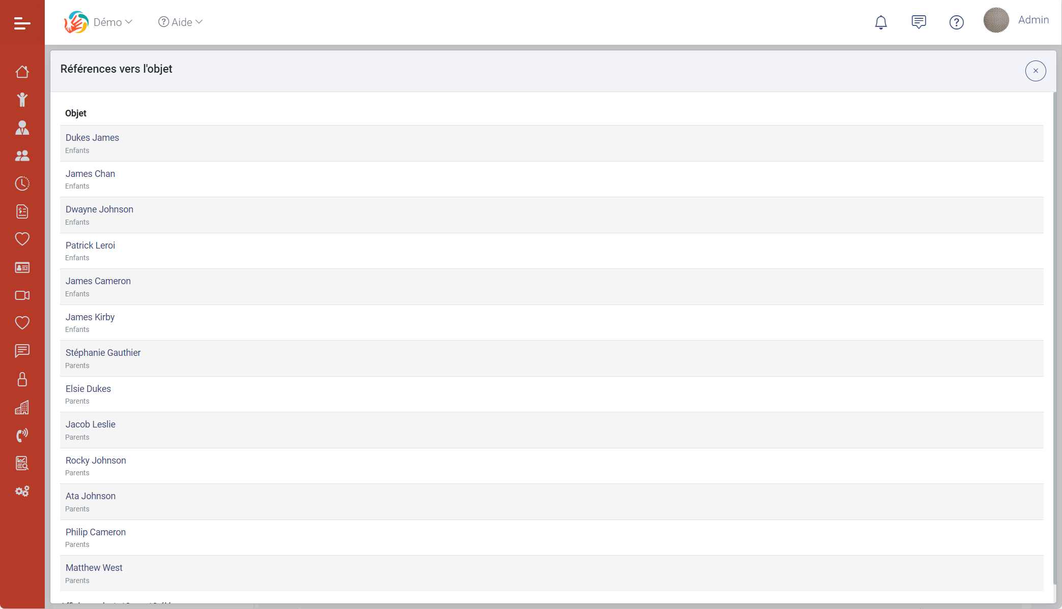 Intégrité référentielle des données dans MaGarderie Plus Intégrité référentielle des données dans MaGarderie Plus