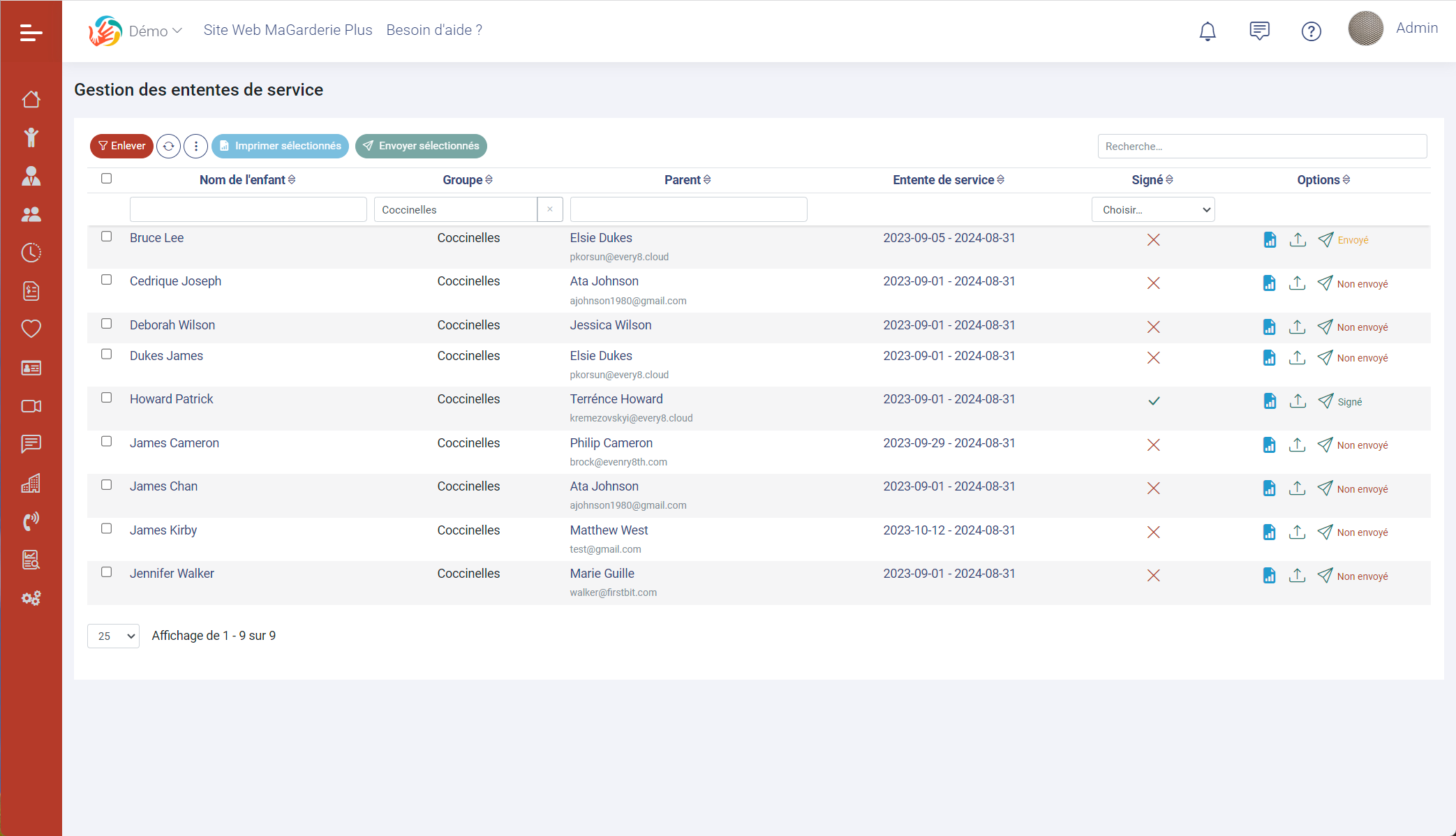 Créez une entente directement dans MaGarderie Plus Créez une entente directement dans MaGarderie Plus