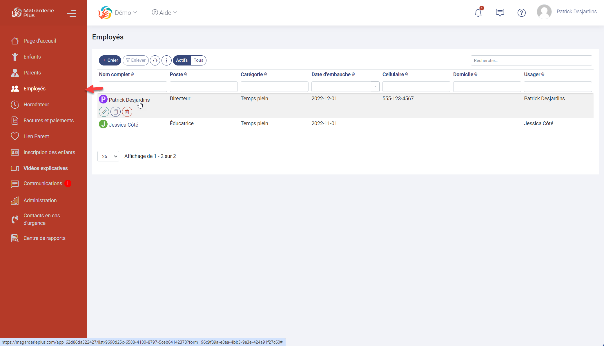 MaGarderie Plus: Module de paie MaGarderie Plus: Module de paie
