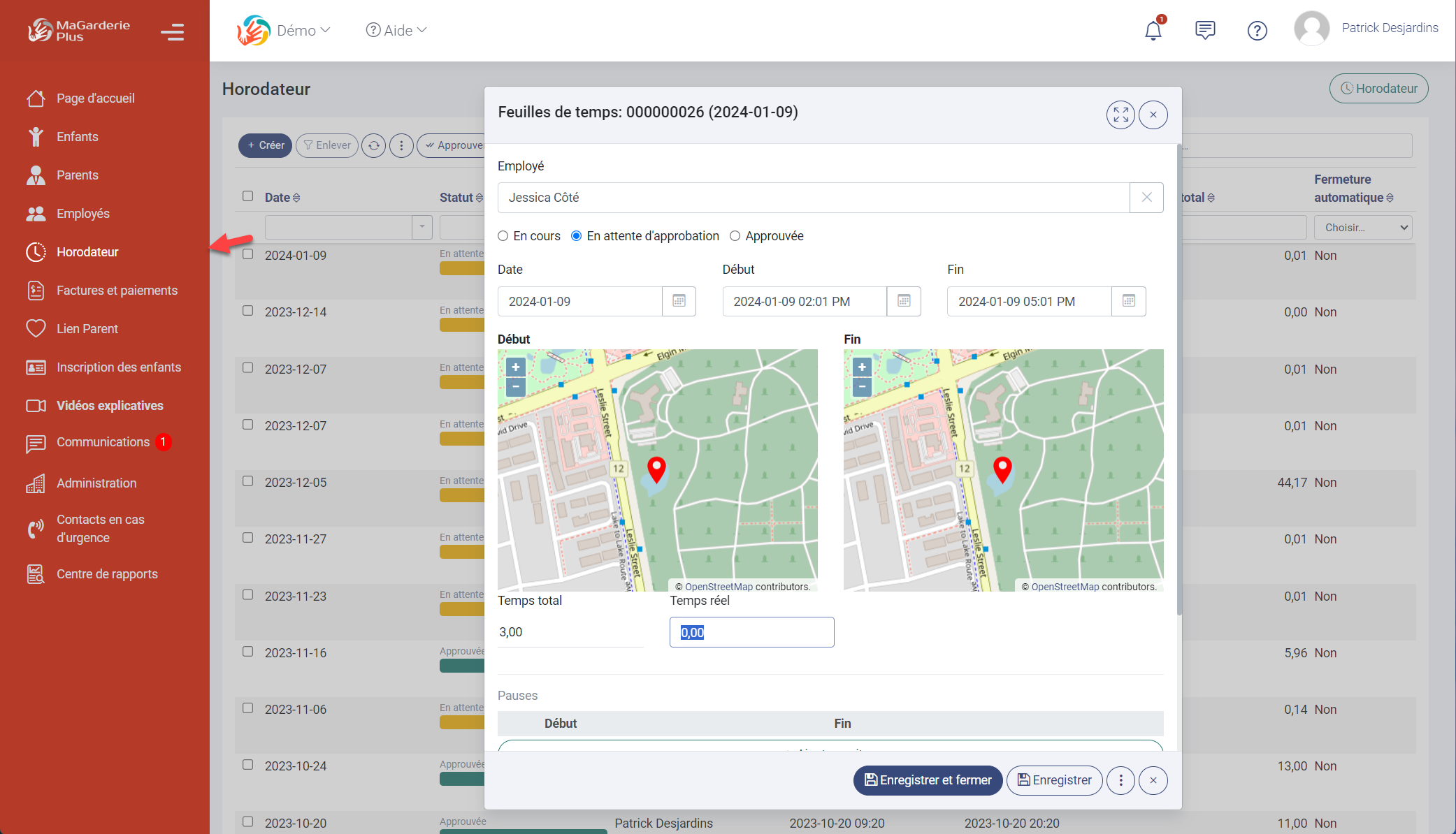 MaGarderie Plus: Module de paie MaGarderie Plus: Module de paie