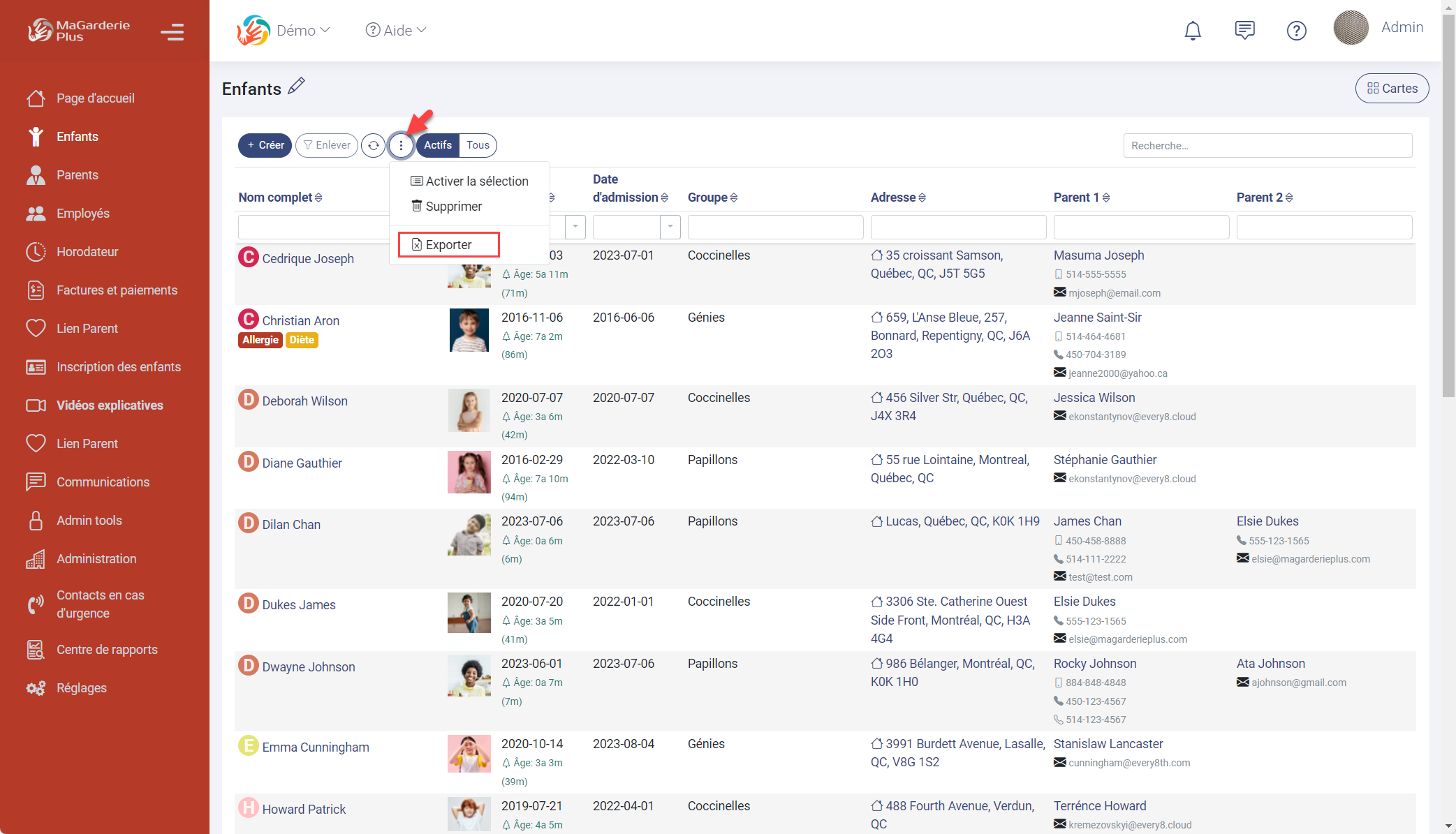 MaGarderie Plus: questions fréquentes MaGarderie Plus: questions fréquentes